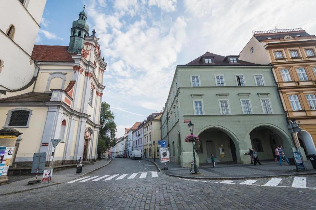 LitoměřiceU Zlate Hvezdy Apartman Jungmannアパートメント エクステリア 写真